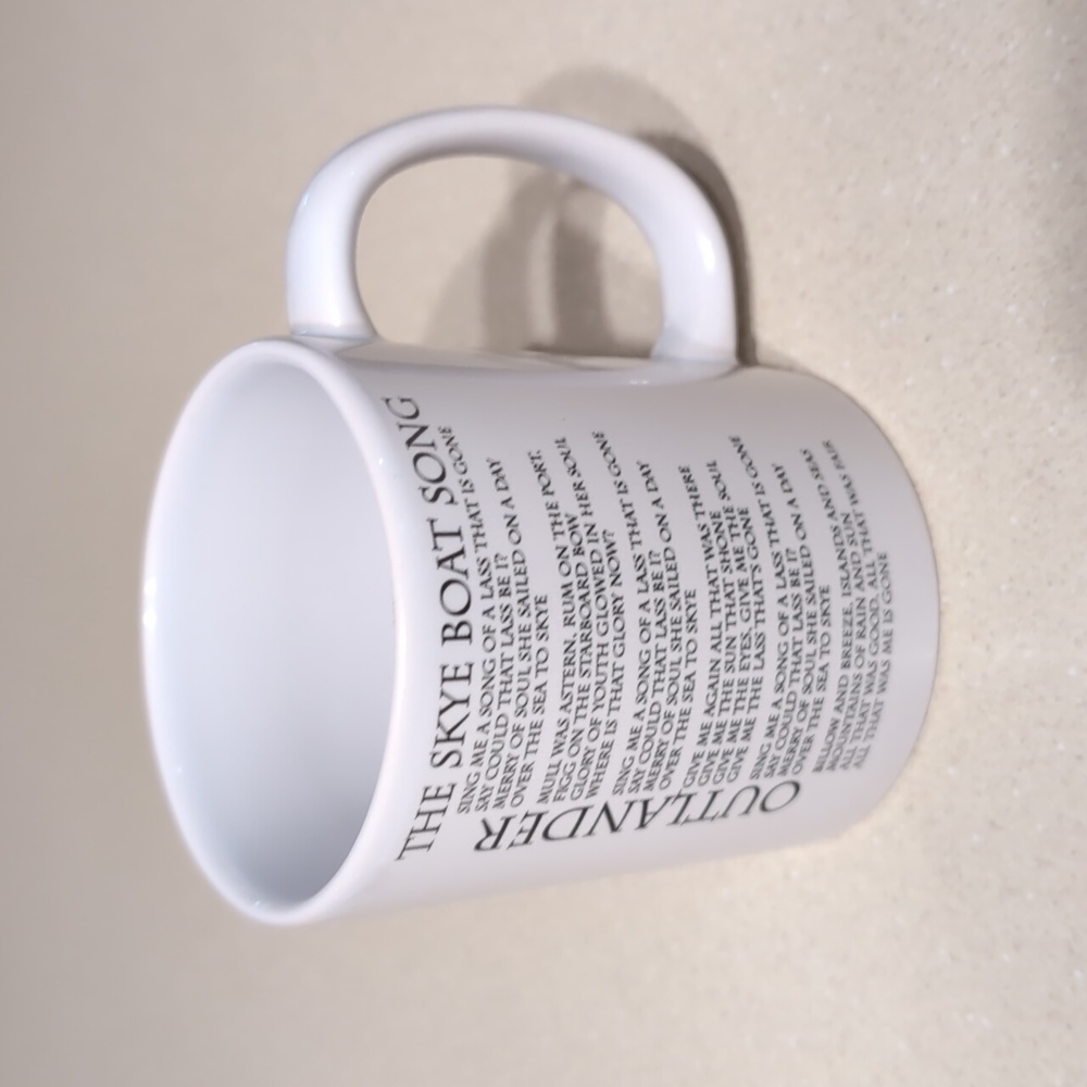 Outlander Mug w/The Skye Boat Song